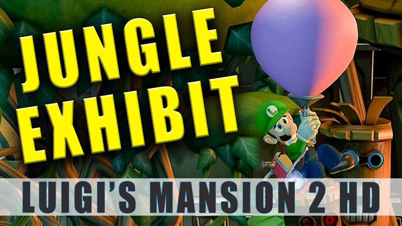 Luigi's Mansion 2 HD Jungle Exhibit Walkthrough Guide - Nintendo