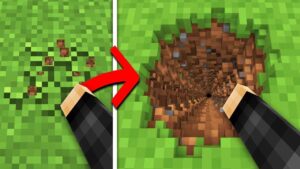 Minecraft, But Mining Gets Smaller...