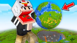 Minecraft, But You Can Eat EVERYTHING!