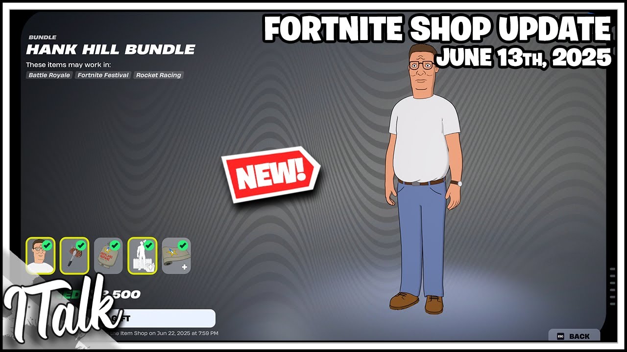 *NEW* HANK HILL, CLEVELAND, AND BOB ARE IN FORTNITE! Fortnite