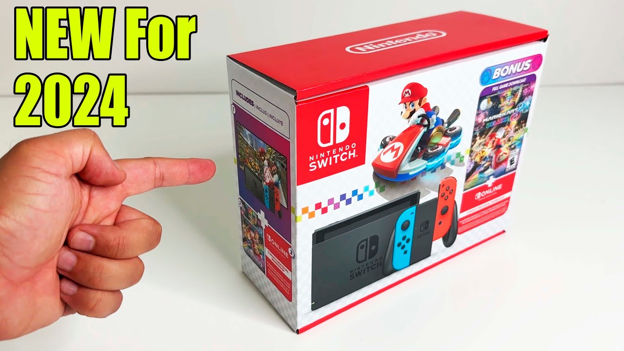 NEW Nintendo Switch Mario Kart 8 Bundle for the Holidays