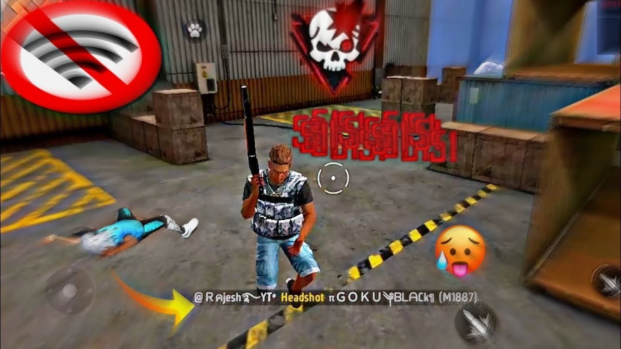 NOOB PRANK 😂 free fire Headshot Full Gameplay 🤣 Lone