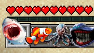 NOVOS ANIMAIS MARINHOS ADICIONADOS NO MINECRAFT
