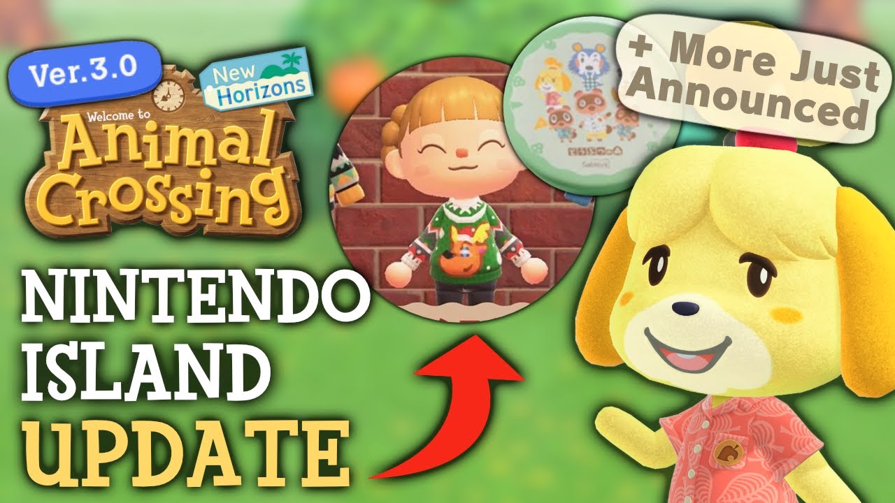 Nintendo Island UPDATE + More News Revealed - Animal Crossing
