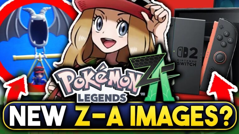 POKEMON NEWS! NEW LEGENDS Z-A IMAGES? NEW NINTENDO SWITCH 2