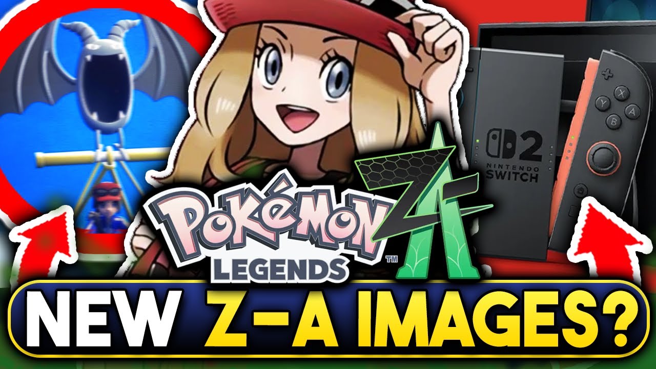 POKEMON NEWS! NEW LEGENDS Z-A IMAGES? NEW NINTENDO SWITCH 2