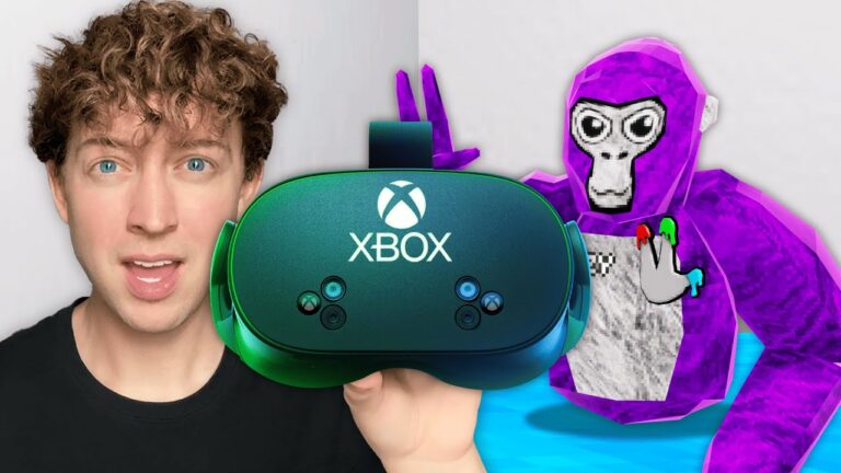 Playing Gorilla Tag on Xbox VR