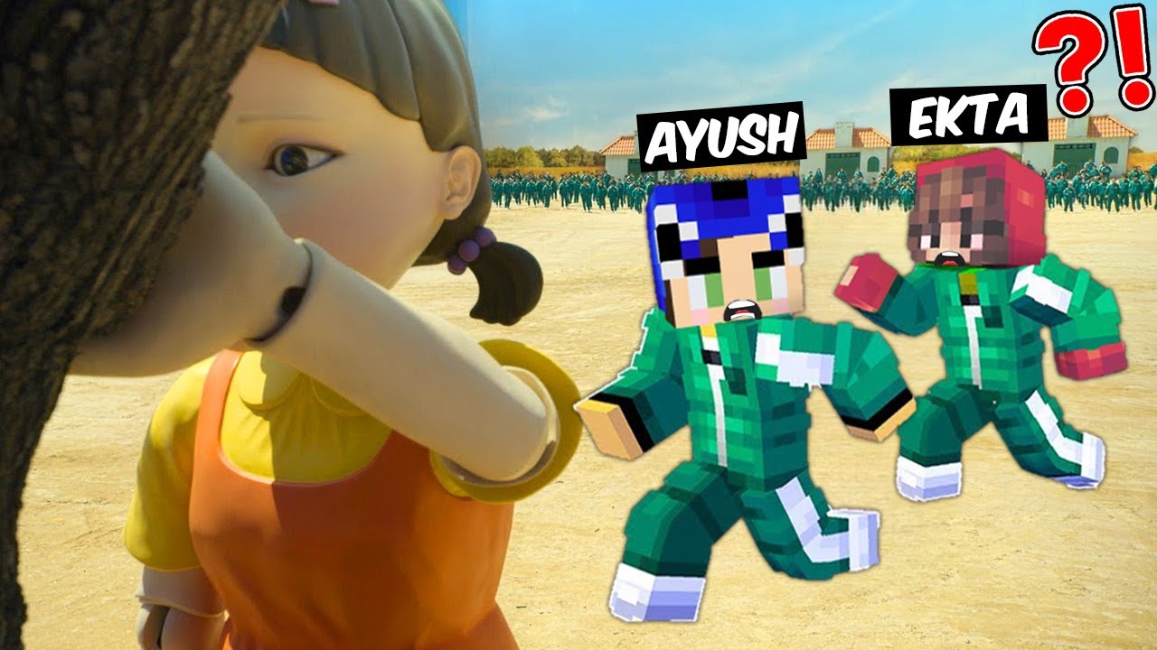 Playing SQUID GAME (EXTREME) in Minecraft Squid Games 2 😱