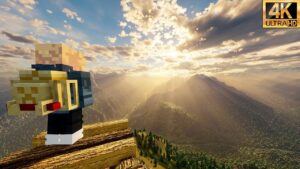 RTX 4080 vs Mount Everest map + Distant Horizons +