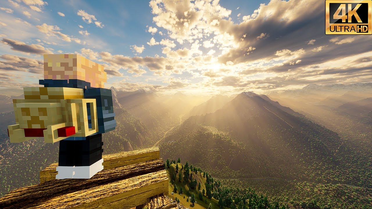 RTX 4080 vs Mount Everest map + Distant Horizons +