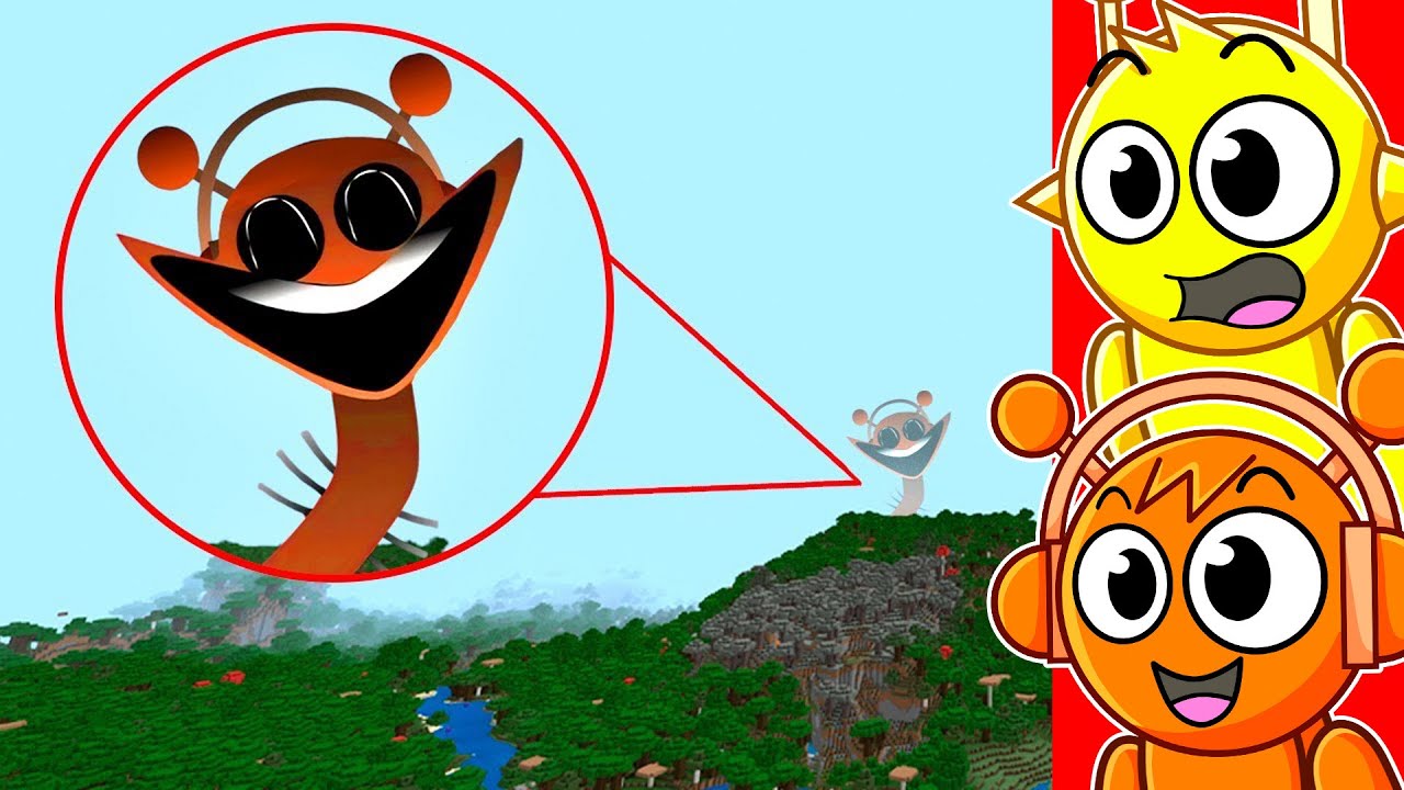 Reacting to NEW Sprunki Oren Phase FOUND in Minecraft!