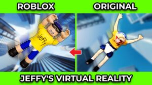 SML Movie vs SML ROBLOX: Jeffy's Virtual Reality ! Side