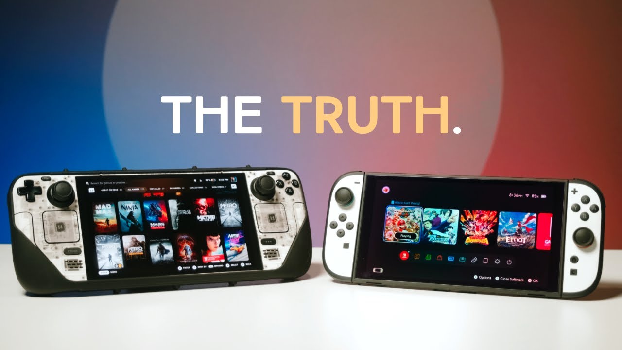 Steam Deck OLED vs Switch 2 — I Own Both,