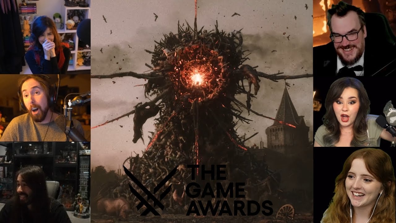 Streamers REACT To The Divinity Trailer - The Game Awards