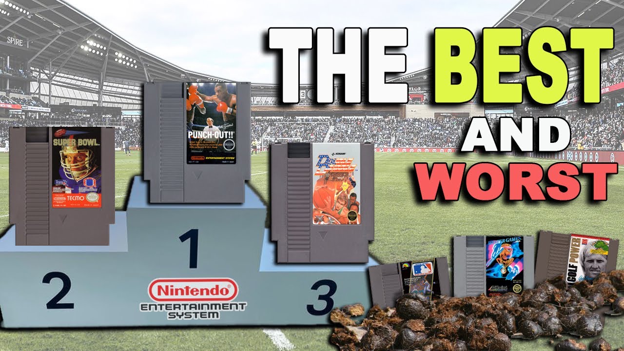 The Best and Worst NES Sports Games (Nintendo Entertainment System)