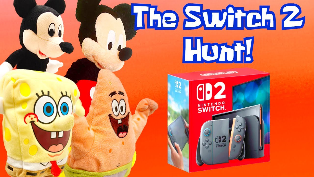 The Switch 2 Hunt! - SpongePlushies