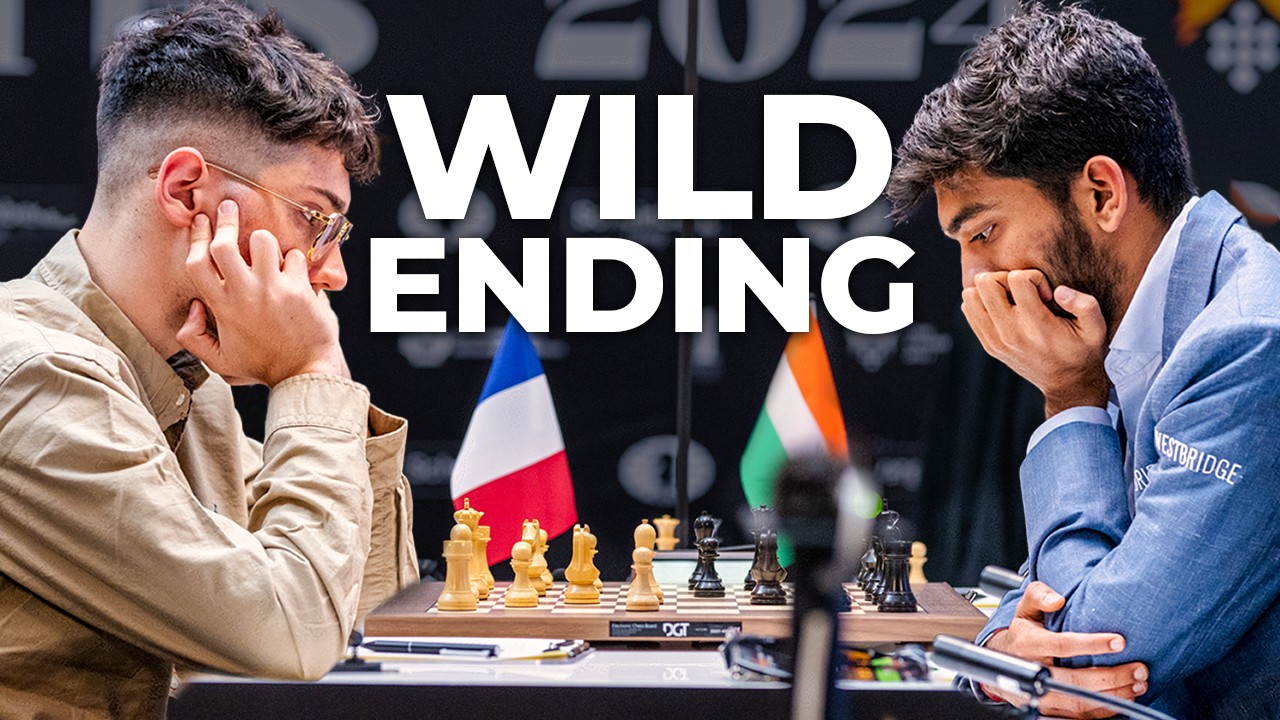 The Wild Alireza vs. Gukesh Endgame | Candidates Game Review