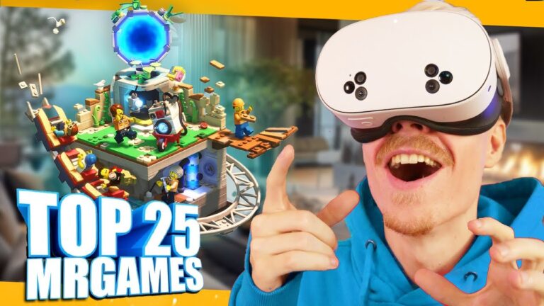 Top 25 Best Mixed Reality Games On Meta Quest 3
