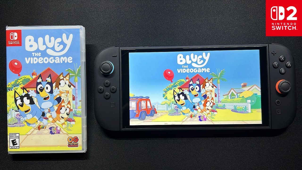 Unboxing Bluey: The Videogame - Nintendo Switch 2