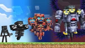 Upgrading WITHER into a GOD in Minecraft!