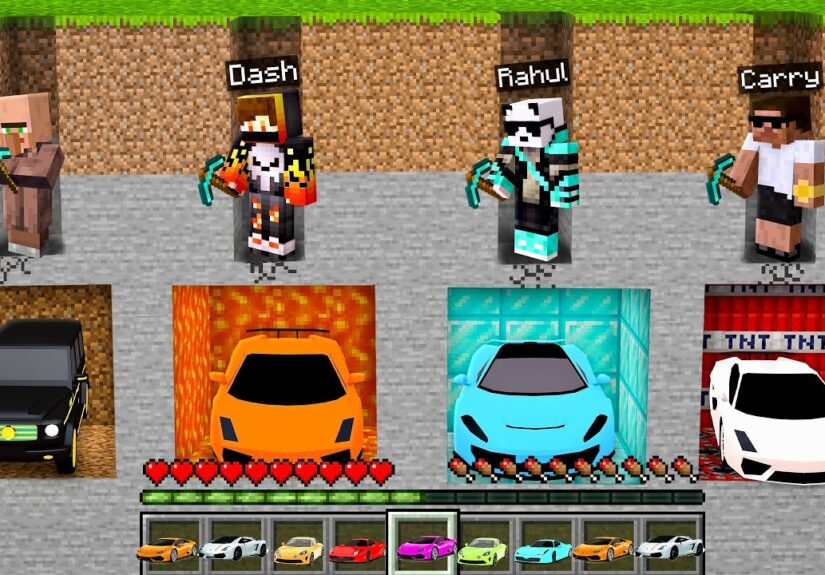 Who Mined the Best Car in Minecraft???