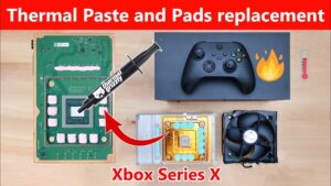 Xbox Series X Thermal Paste and Pads replacement and Cooling