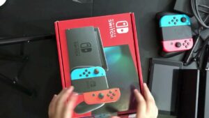 unboxing de una nintendo switch y cómo conectarla a la