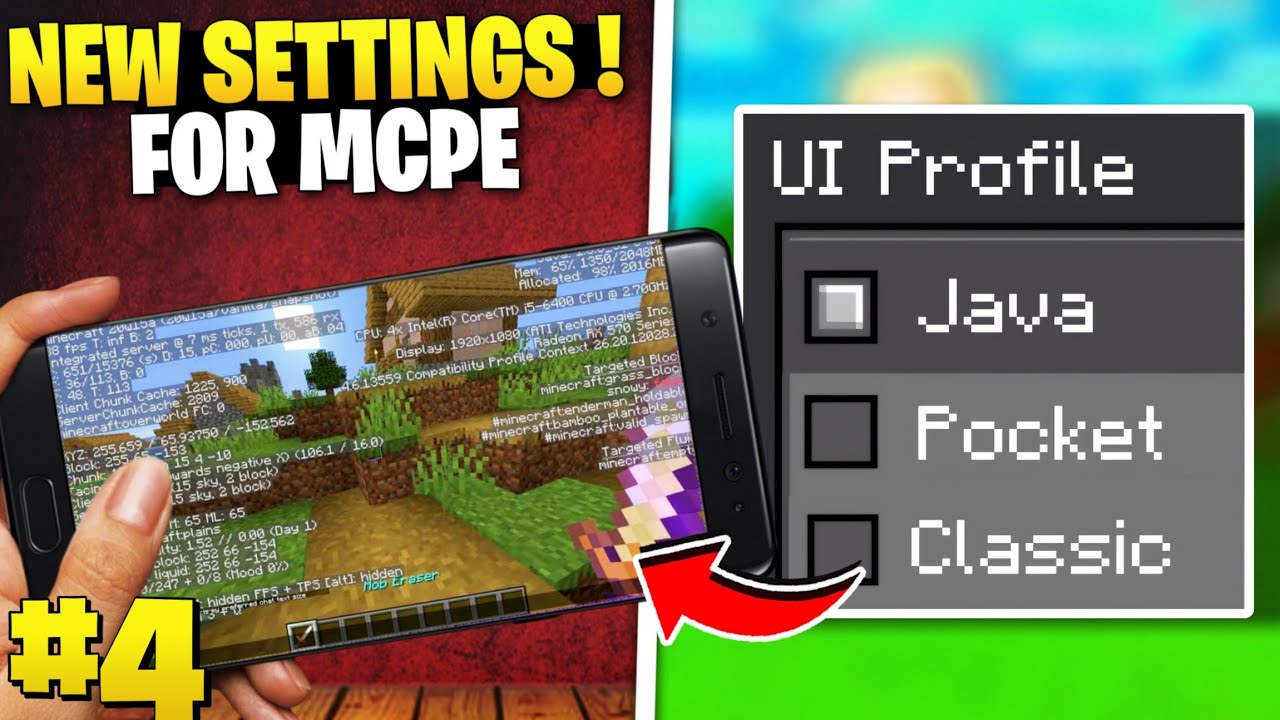 🔥 7 Hidden Settings to Turn MCPE into Java Edition