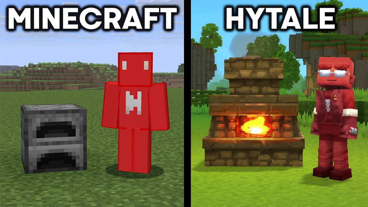 71 Hytale Vs Minecraft Things!