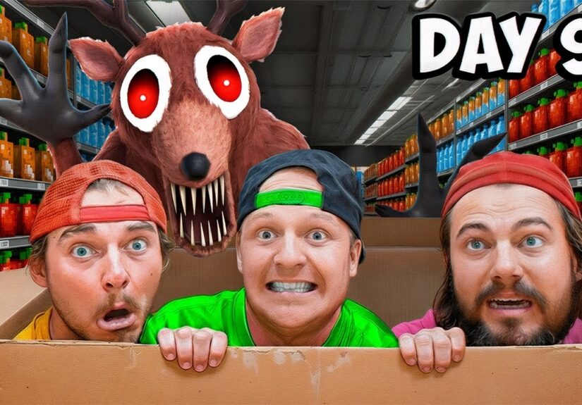 99 Nights in EVIL Minecraft Grocery Store