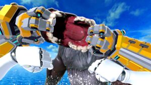 Breaking a Kaiju JAW - Kaiju Battle Simulator VR