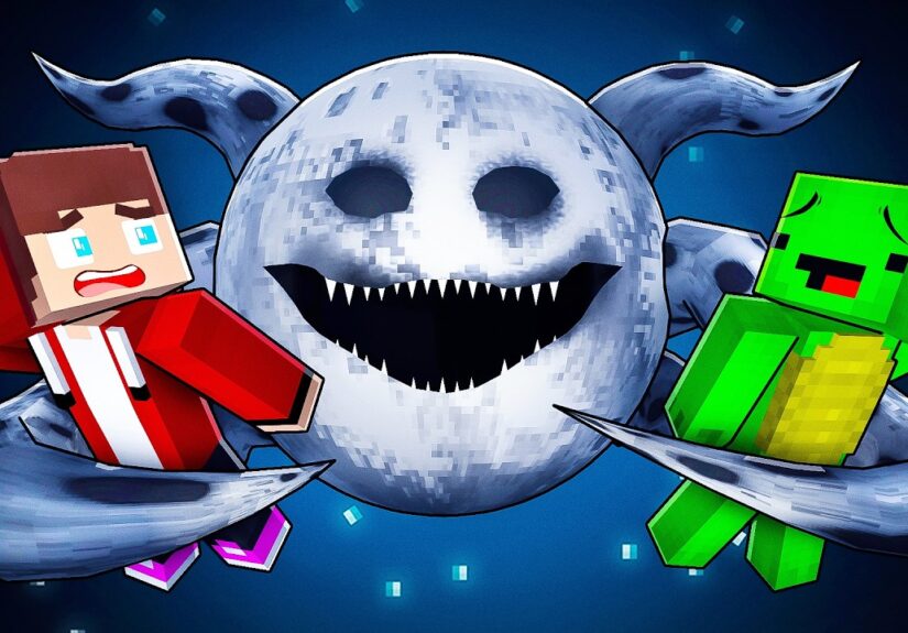 Can JJ and Mikey Survive MOON WAKES UP? - Maizen