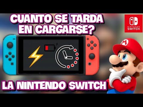 Cuanto se Tarda En Cargarse La Nintendo Switch ?