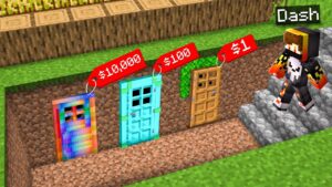 Don’t enter the wrong door in Minecraft !!!