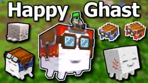 Everything about the Happy Ghast in Minecraft so far!