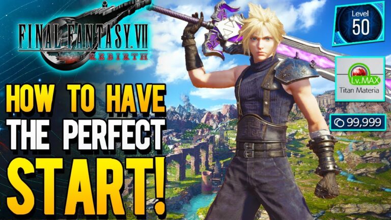 FINAL FANTASY 7 REBIRTH - Ultimate Beginner's Guide! Tips &