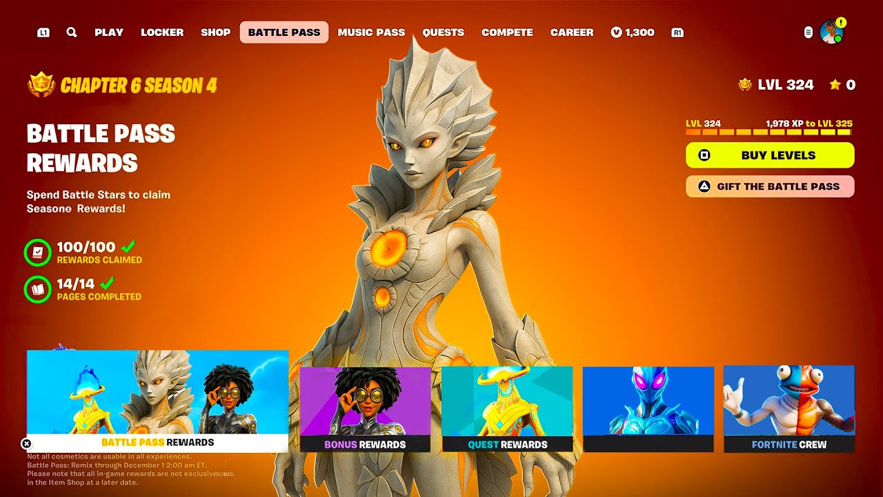 Fortnite Chapter 6 Season 4 Battle Pass - Trailer