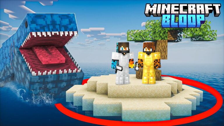 Giant Bloop VS Survival Island For 100 DAYS!!!