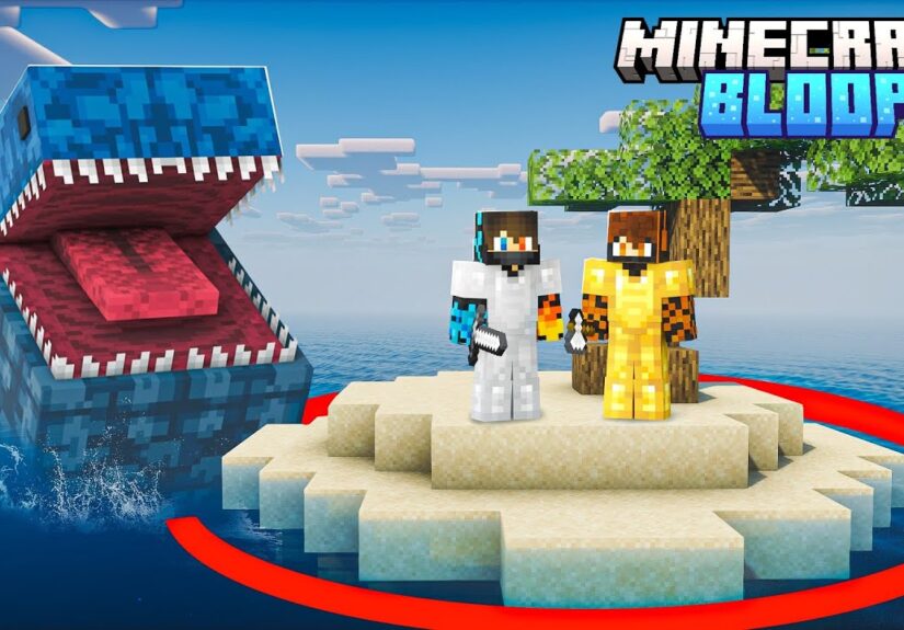 Giant Bloop VS Survival Island For 100 DAYS!!!