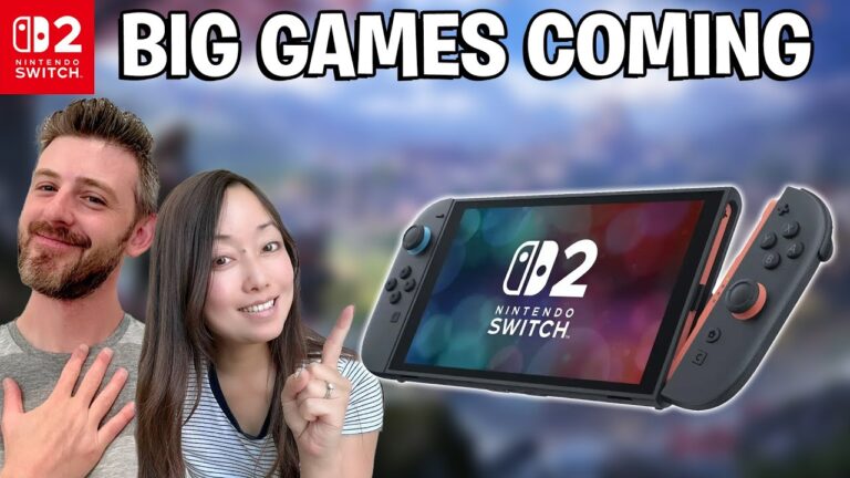 HUGE New Games Just Got Revealed For Nintendo Switch 2!