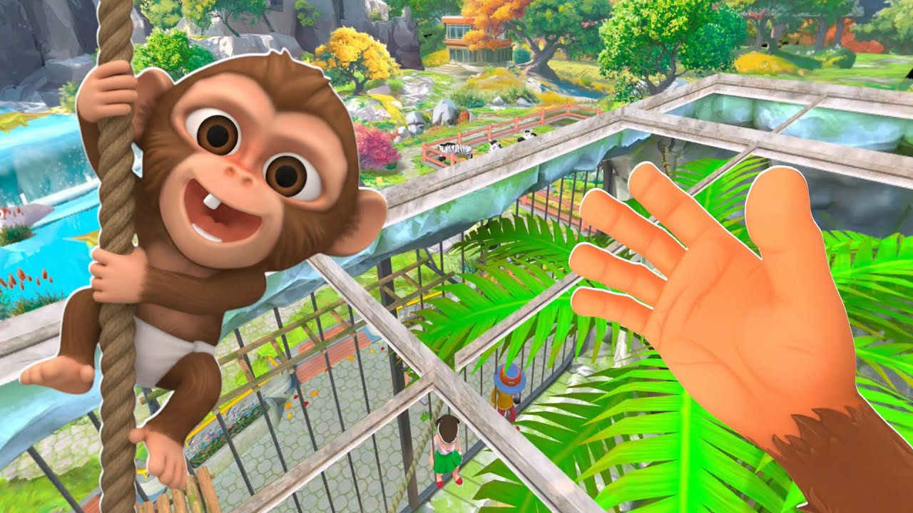 Helping Baby Monkey ESCAPE The Zoo! - I Am Monkey