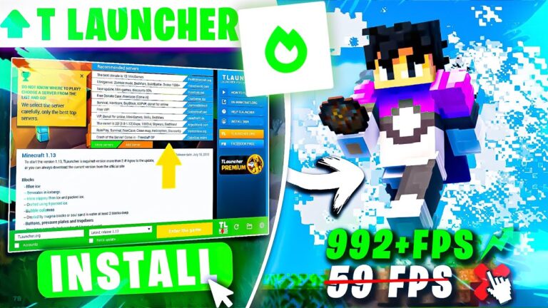 🔧How To Fix Lag In Minecraft T Launcher🔥 (Install Sodium