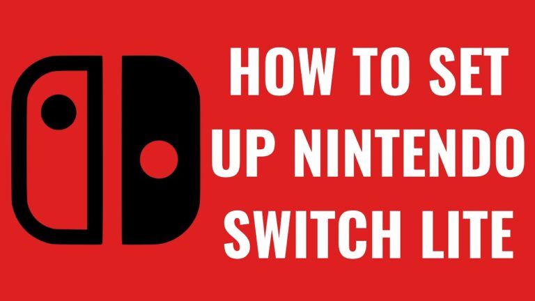 How to Set Up New Nintendo Switch Lite