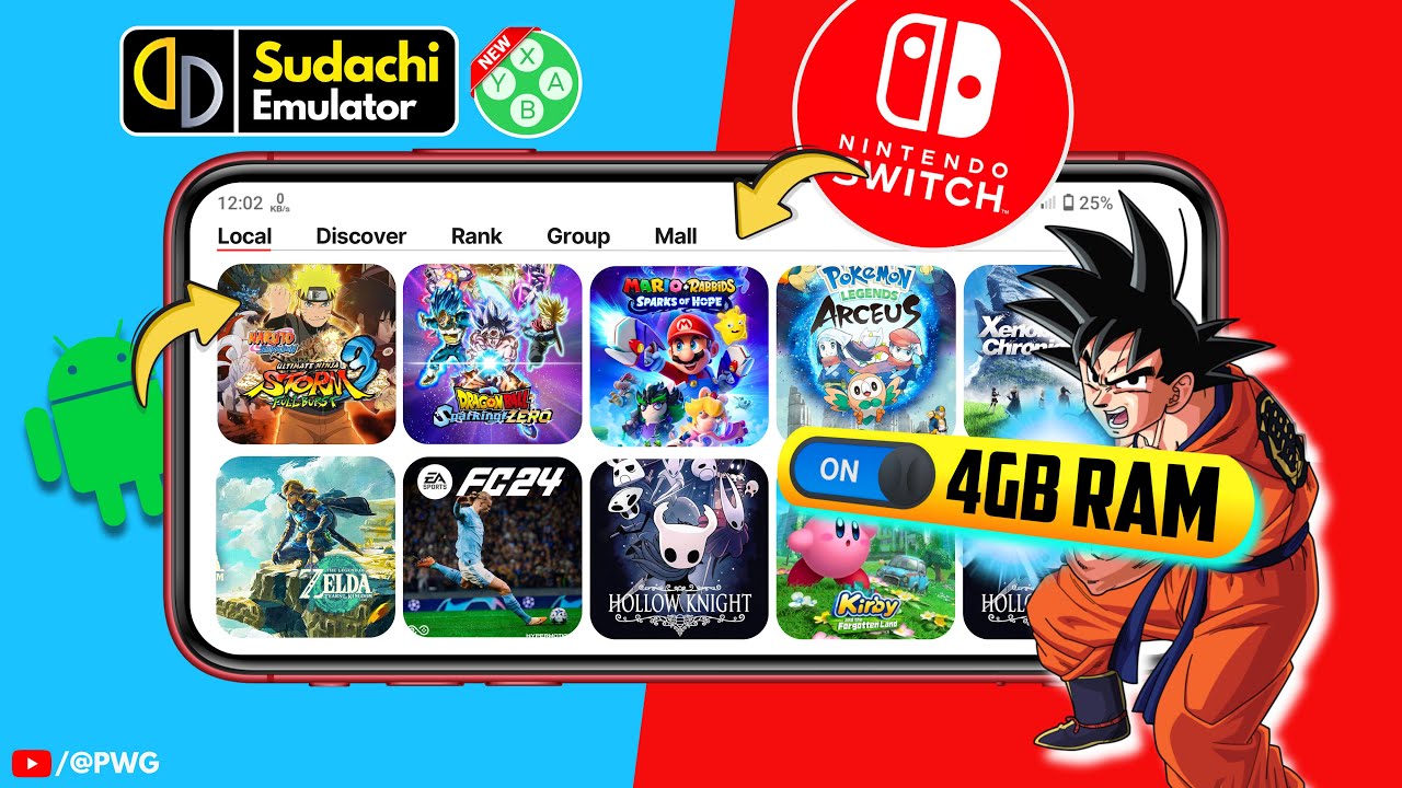 How to setup Sudachi Emulator on Android | New Nintendo