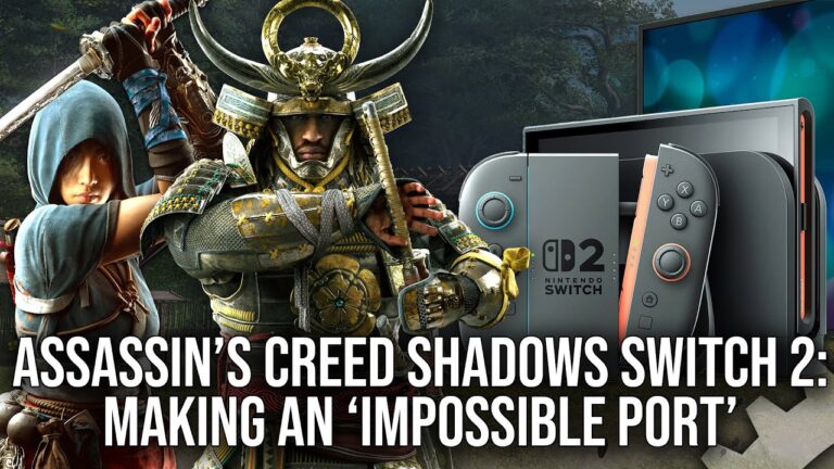 Inside Assassin's Creed Shadows on Switch 2: The Making Of