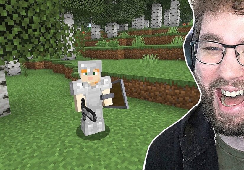 JEV PLAYS HARDCORE MINECRAFT for the first time