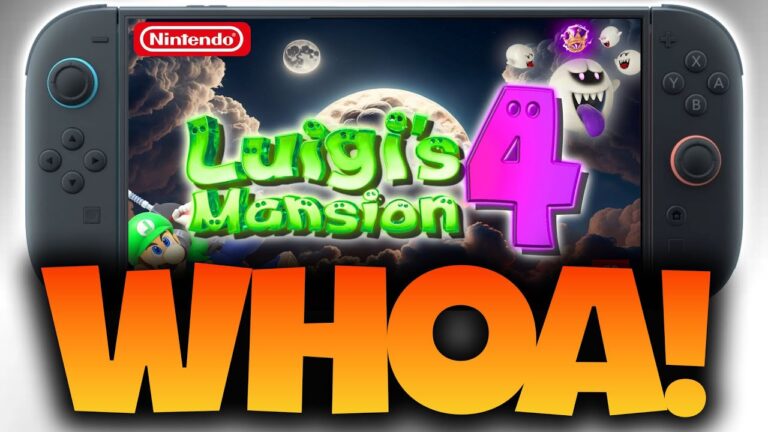 Luigi's Mansion 4 & MORE Big Switch 2 News Arrives!