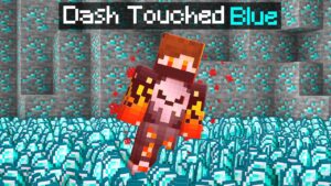 MINECRAFT BUT TOUCH THE COLOR AND DIE !!