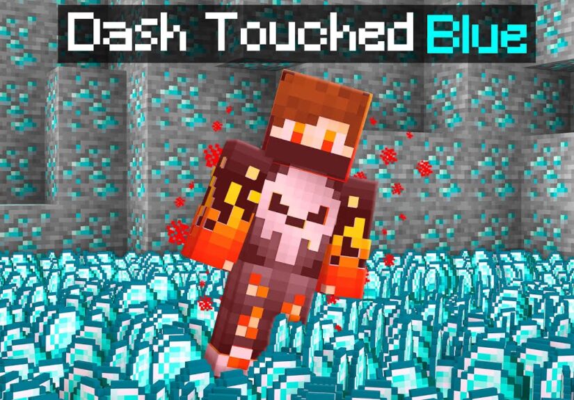 MINECRAFT BUT TOUCH THE COLOR AND DIE !!