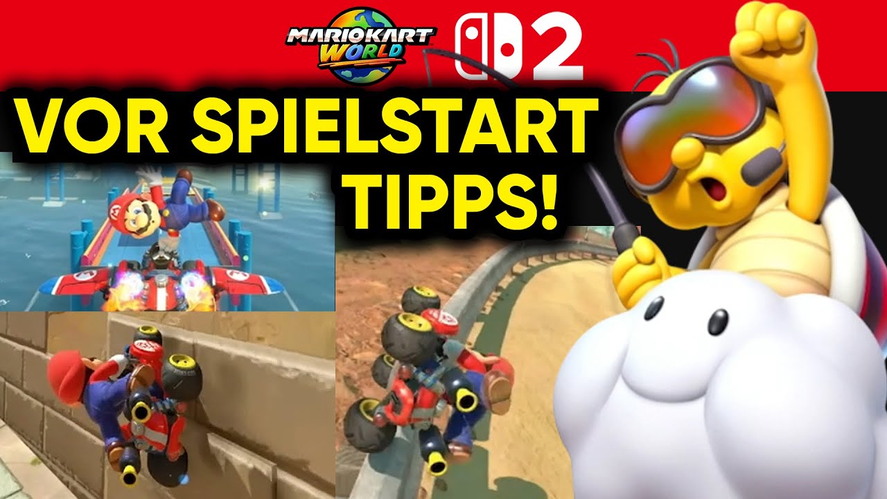 Mario Kart World Tipps - Das musst du vor dem
